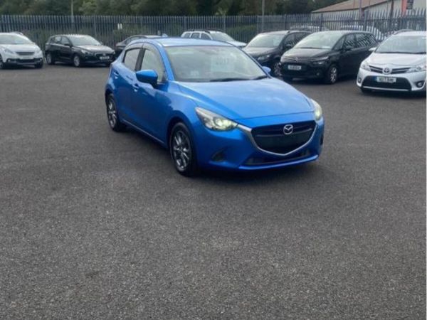Mazda Demio Hatchback, Petrol, 2017, Blue