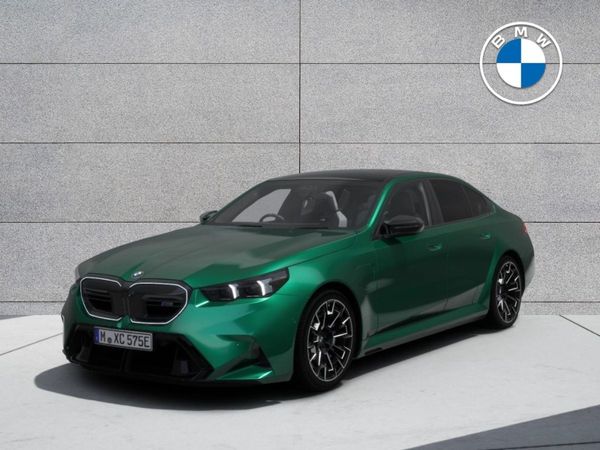 BMW M5 Saloon, Petrol Plug-in Hybrid, 2026, Green