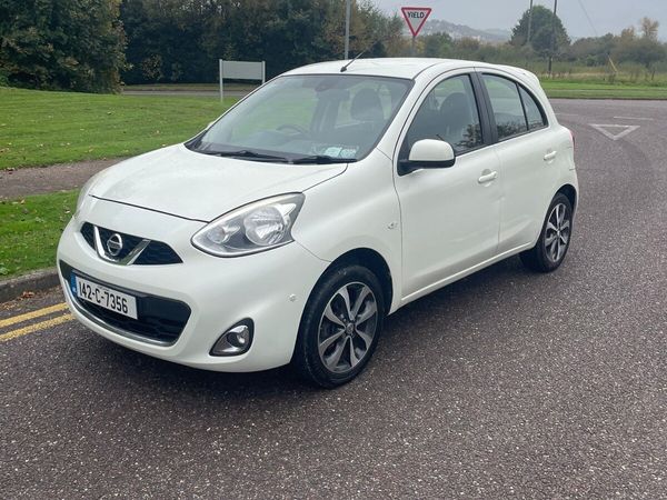 Nissan Micra Hatchback, Petrol, 2014, White