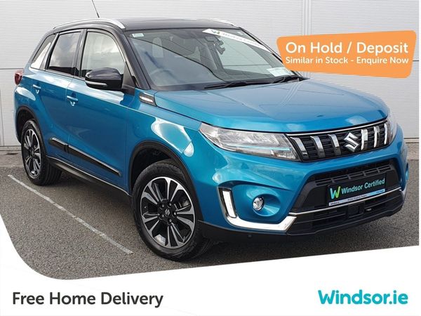 Suzuki Vitara SUV, Petrol Hybrid, 2023, Blue