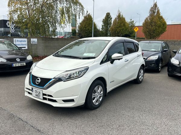 Nissan Note Hatchback, Petrol Hybrid, 2017, White