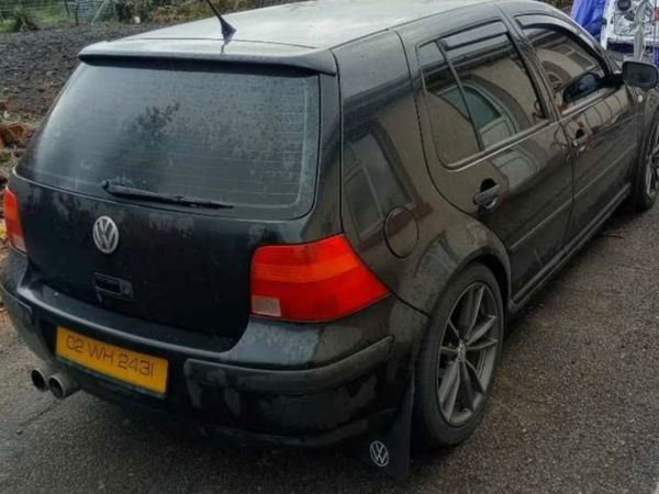 Volkswagen Golf Hatchback, Petrol, 2002, Black