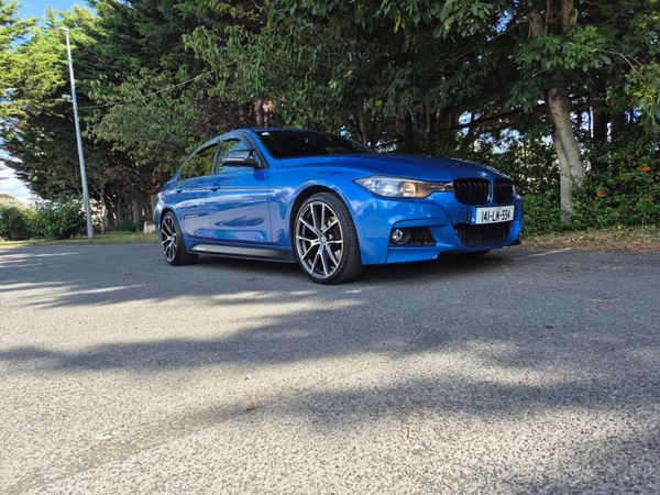 BMW 3-Series Saloon, Diesel, 2014, Blue