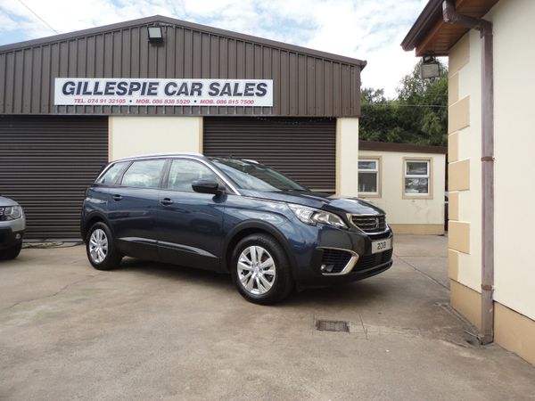 Peugeot 5008 SUV, Diesel, 2018, Blue