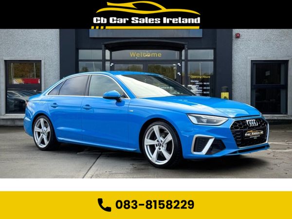 Audi A4 Saloon, Diesel, 2021, Blue