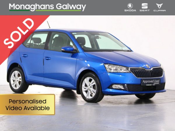 Skoda Fabia Hatchback, Petrol, 2020, Blue