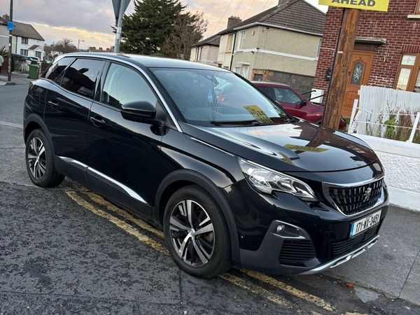 Peugeot 3008 SUV, Petrol, 2017, Black