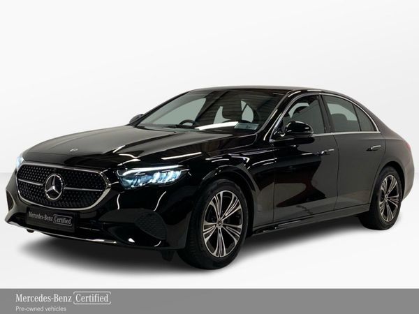 Mercedes-Benz E-Class Saloon, Diesel Plug-in Hybrid, 2025, Black