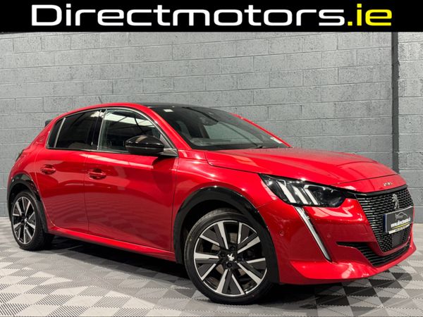 Peugeot 208 Hatchback, Petrol, 2022, Red