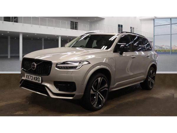 Volvo XC90 Estate, Petrol Plug-in Hybrid, 2023, Silver