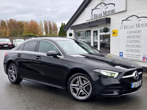 Mercedes-Benz A-Class Saloon, Petrol Plug-in Hybrid, 2020, Black