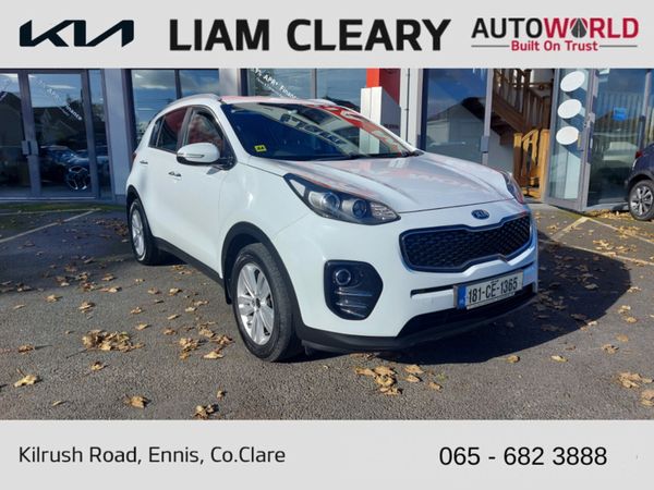 Kia Sportage MPV, Diesel, 2018, White