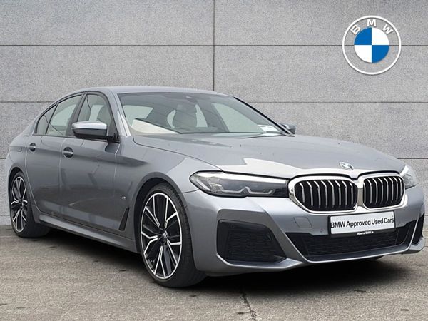 BMW 5-Series Saloon, Diesel, 2022, Blue