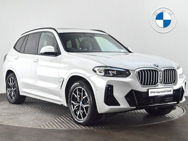 BMW X3 SUV, Petrol Plug-in Hybrid, 2024, White