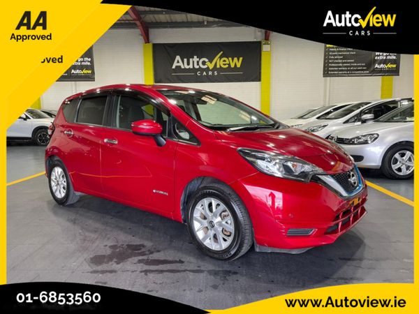Nissan Note Hatchback, Petrol, 2020, Red