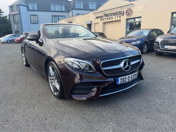 Mercedes-Benz E-Class Convertible, Diesel, 2020, Red