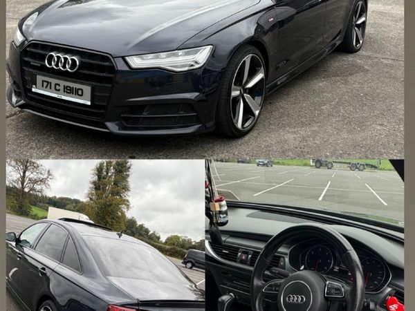 Audi A6 Saloon, Diesel, 2017, Navy