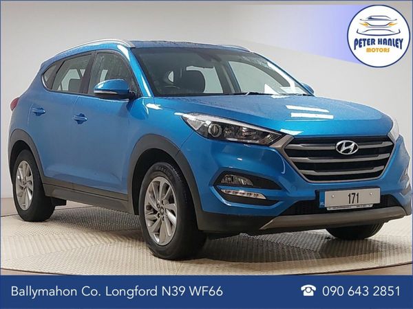 Hyundai Tucson SUV, Diesel, 2017, Blue