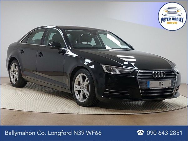 Audi A4 Saloon, Diesel, 2018, Black