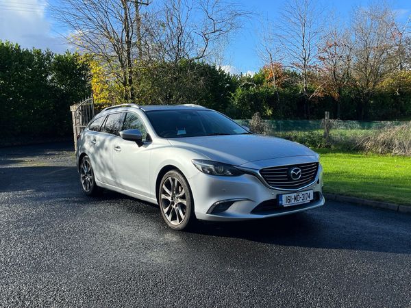 Mazda Mazda6 Estate, Diesel, 2016, Silver