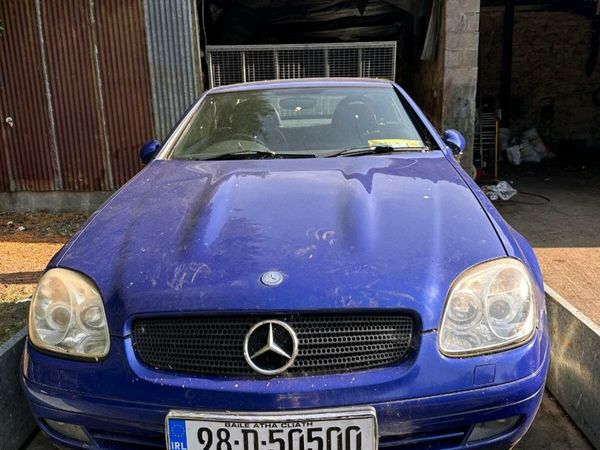 Mercedes-Benz SLK Convertible, Petrol, 1998, Blue