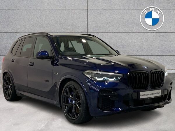 BMW X5 SUV, Petrol Plug-in Hybrid, 2022, Blue