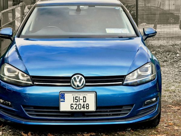 Volkswagen Golf Hatchback, Petrol, 2015, Blue