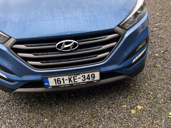 Hyundai Tucson SUV, Diesel, 2016, Blue