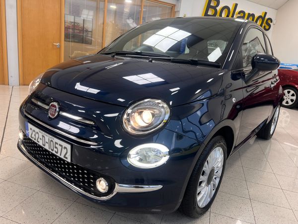 Fiat 500 Hatchback, Petrol, 2023, Blue