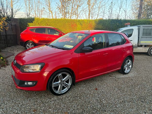 Volkswagen Polo Hatchback, Diesel, 2010, Red