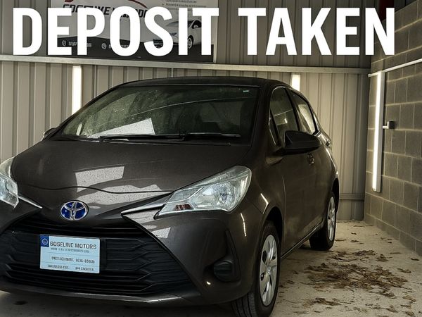 Toyota Vitz Hatchback, Petrol, 2019, Grey