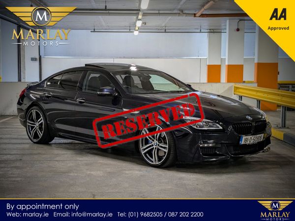 BMW 6-Series Coupe, Diesel, 2018, Black