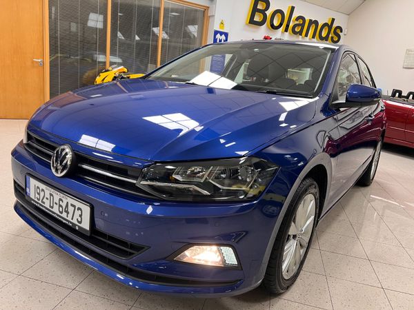 Volkswagen Polo Hatchback, Petrol, 2019, Blue