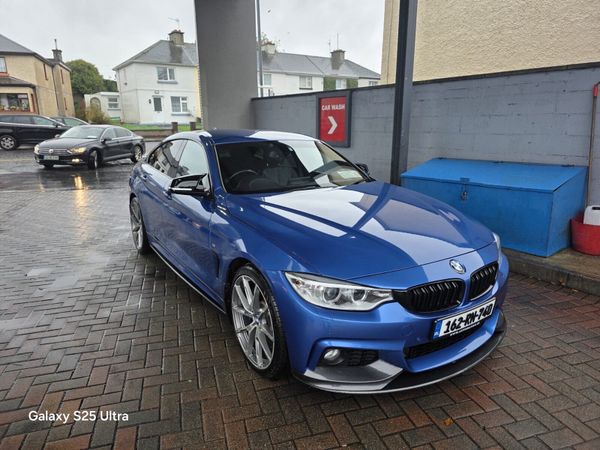 BMW 4-Series Coupe, Diesel, 2016, Blue
