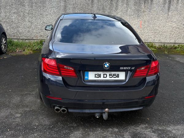 BMW 5-Series Saloon, Diesel, 2013, Blue