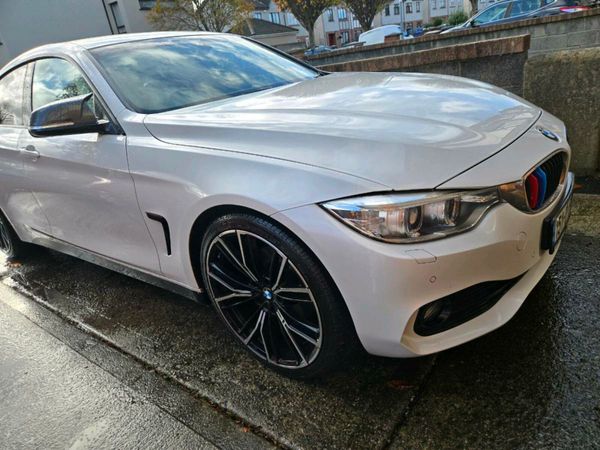 BMW 4-Series Coupe, Diesel, 2015, White