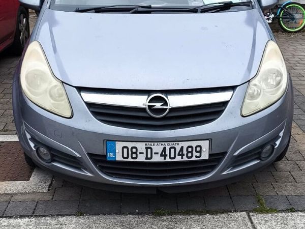 Opel Corsa Hatchback, Petrol, 2008, Silver