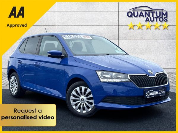 Skoda Fabia Hatchback, Petrol, 2021, Blue