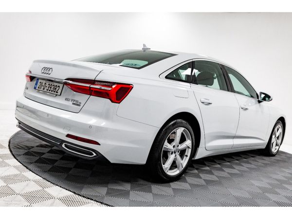 Audi A6 Saloon, Petrol Plug-in Hybrid, 2021, White