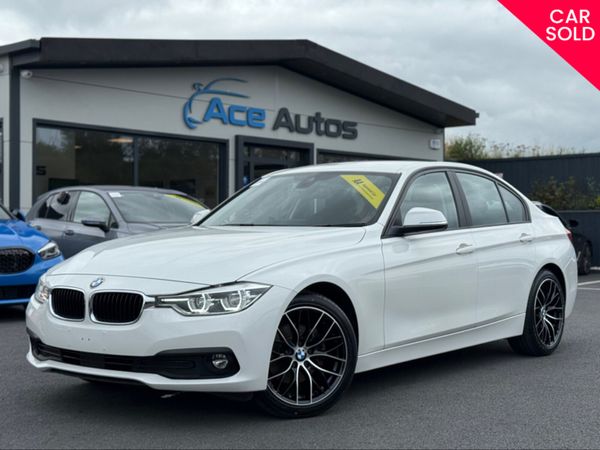 BMW 3-Series Saloon, Diesel, 2017, White
