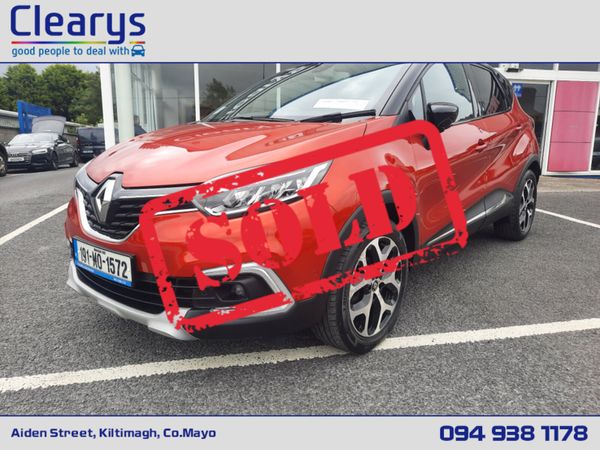 Renault Captur Hatchback, Petrol, 2019, Red