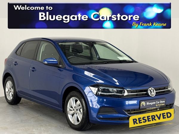 Volkswagen Polo Hatchback, Petrol, 2020, Blue