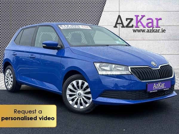 Skoda Fabia Hatchback, Petrol, 2021, Blue