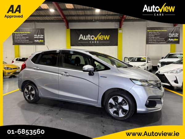 Honda Fit Hatchback, Petrol Hybrid, 2020, Silver