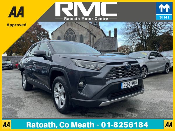 Toyota RAV4 SUV, Petrol Hybrid, 2020, Grey