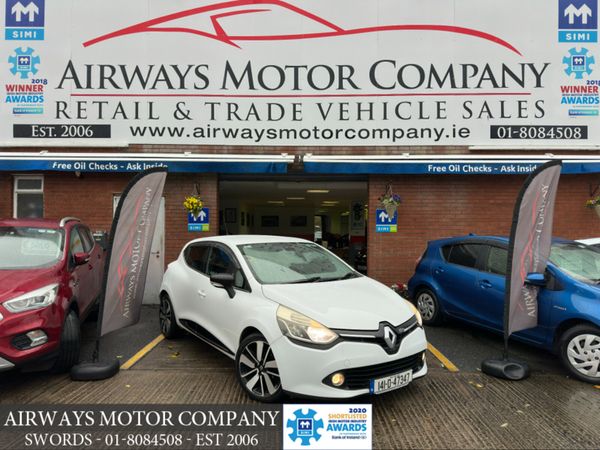 Renault Clio Hatchback, Petrol, 2014, White