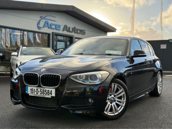 BMW 1-Series Hatchback, Petrol, 2015, Black