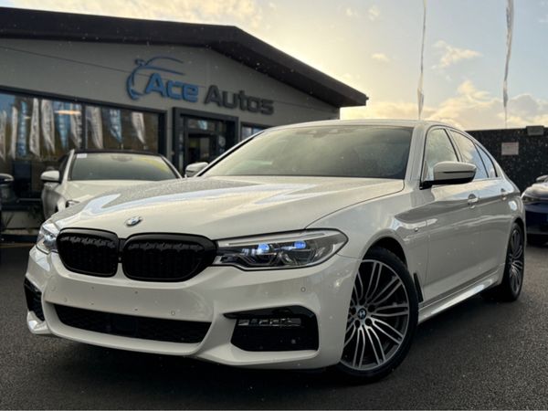 BMW 5-Series Saloon, Diesel, 2017, White
