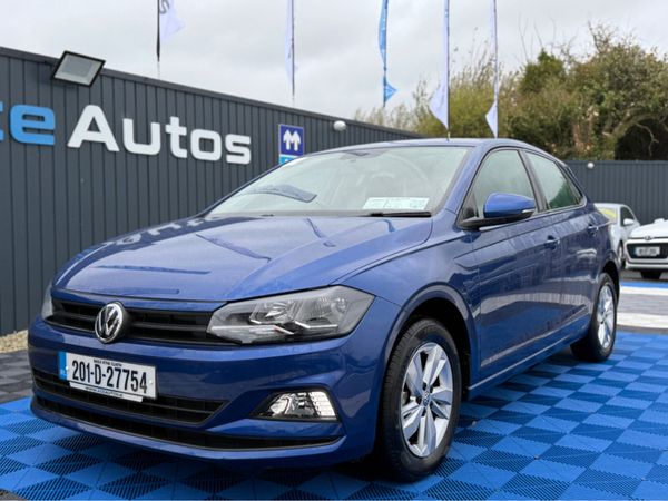 Volkswagen Polo Hatchback, Petrol, 2020, Blue