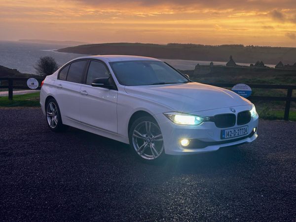 BMW 3-Series Saloon, Diesel, 2014, White